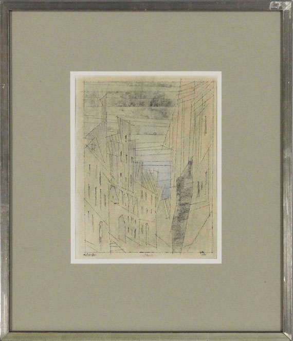 Lyonel Feininger - Lübeck - Frame image