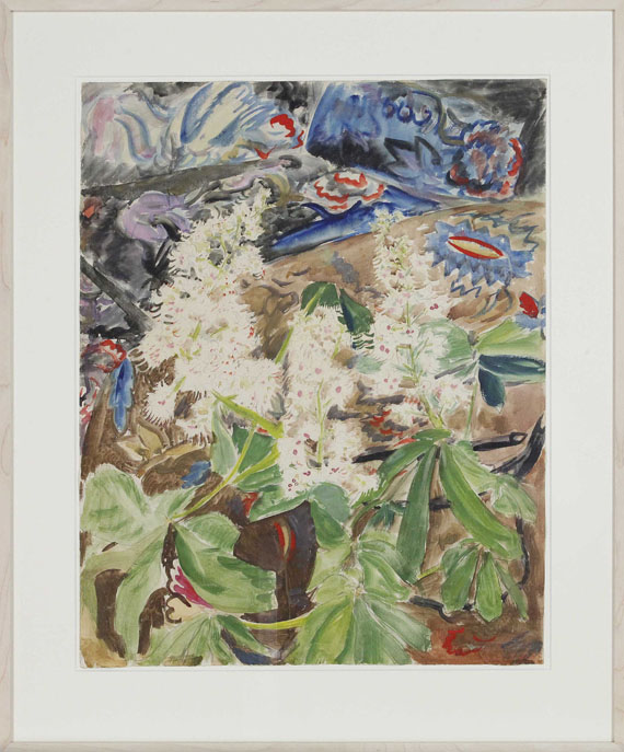 Erich Heckel - Kastanienblüten - Frame image