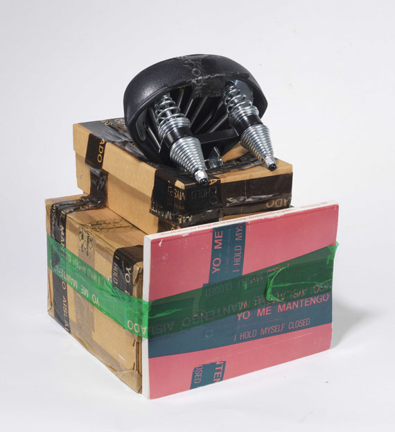Martin Kippenberger - Ohne Titel (Ich halt mich verschlossen) - Back side
