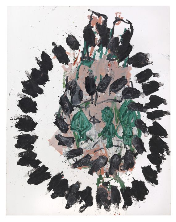 Georg Baselitz - Mäanderlied (28.VII.91/2.VIII.91)