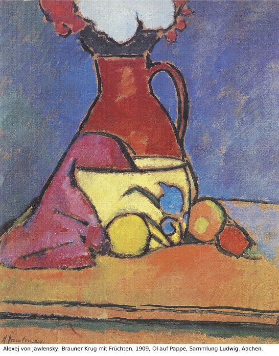 Alexej von Jawlensky - Der gelbe Topf