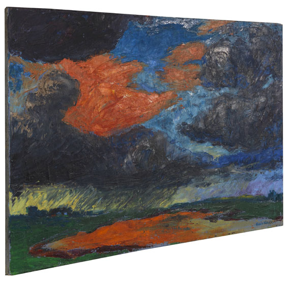 Emil Nolde - Herbstwolken, Friesland