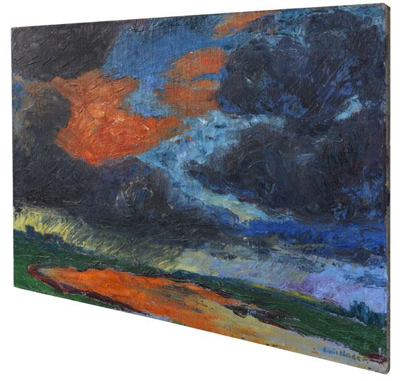 Emil Nolde - Herbstwolken, Friesland - 