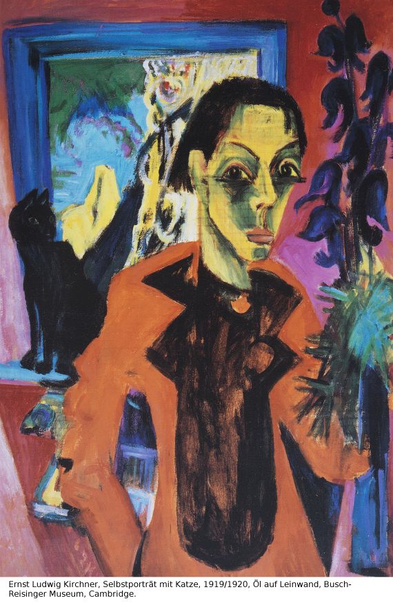 Ernst Ludwig Kirchner - Haus auf der Staffel - 