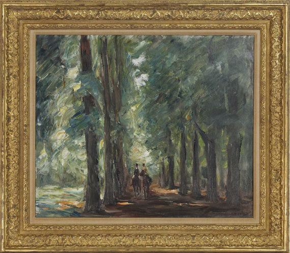 Liebermann - Zwei Reiter in der Allee bei Sakrow