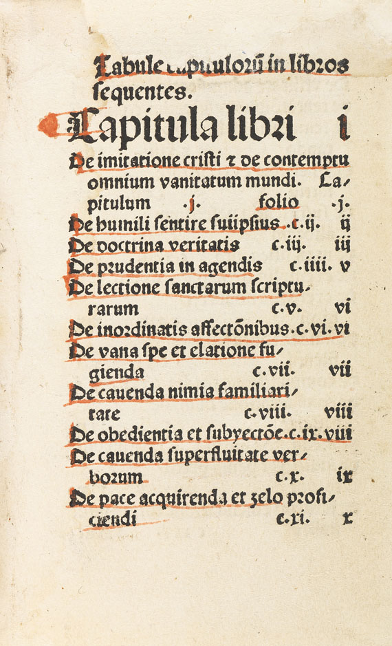  Thomas à Kempis - De ymitatione cristi - 