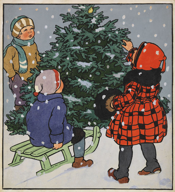 Gertrud Caspari - Ferdinands, Mein liebes kleines Buch. Mit 16 Orig.-Vorzeichnungen - 