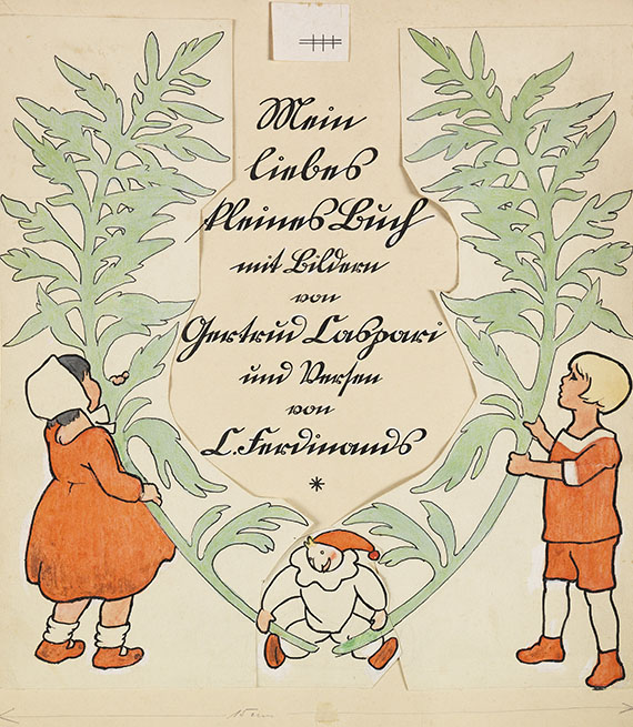 Gertrud Caspari - Ferdinands, Mein liebes kleines Buch. Mit 16 Orig.-Vorzeichnungen