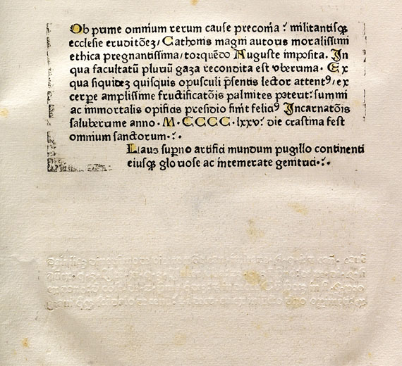 Marcus Porcius Cato - Disticha de moribus - 