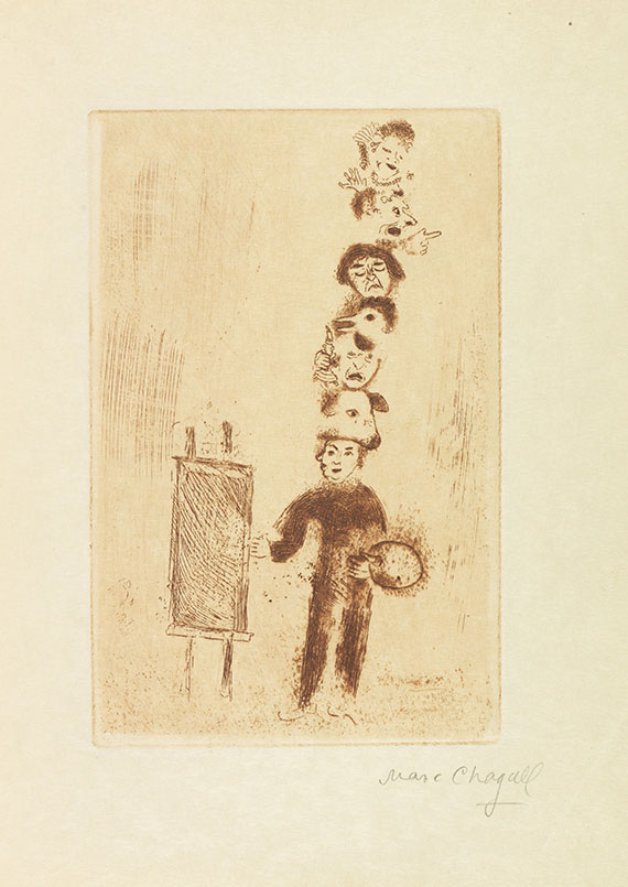 Marc Chagall - Les sept péchés capitaux - 