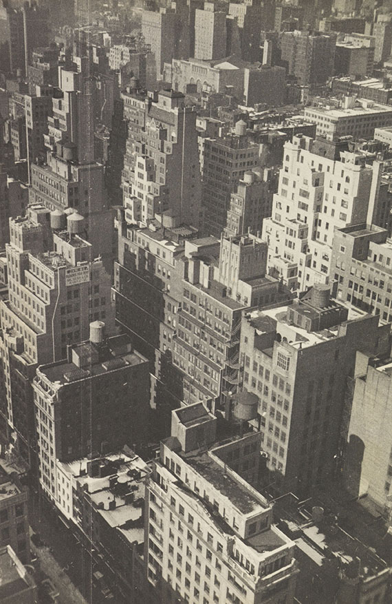 Paul Grotz - 20 Orig.-Architekturfotografien und handschr. Material (in 1 Mappe) - 