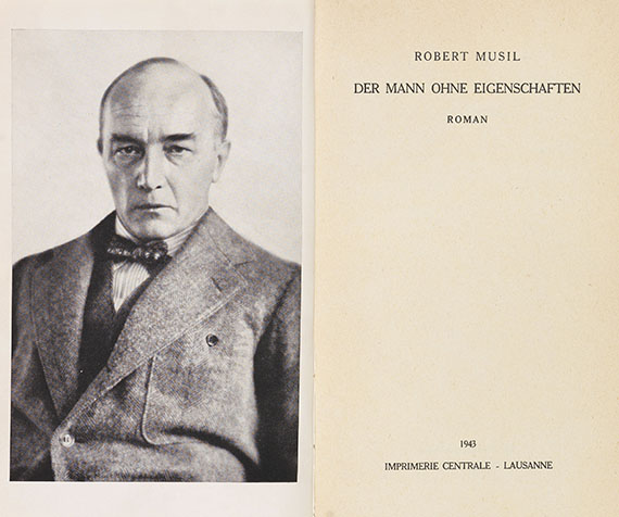 Robert Musil - Der Mann ohne Eigenschaften. 3 Bände - 