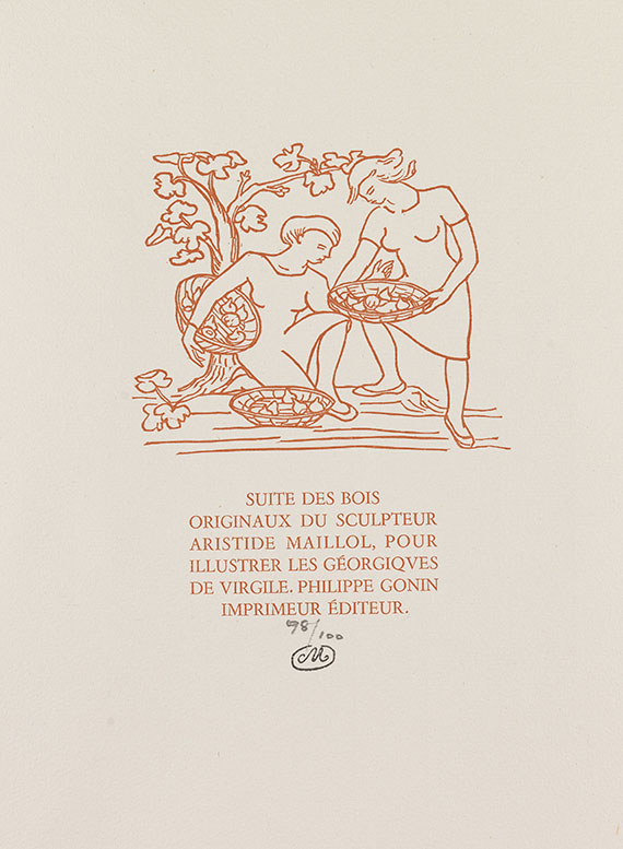 Publius Vergilius Maro - A. Maillol, Les Géorgiques - 