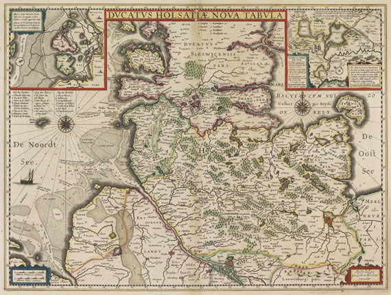 Blaeu - 31 Karten (überwieg. Deutschland)