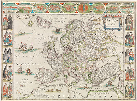 Willem Janszoon Blaeu - Europa recens descripta