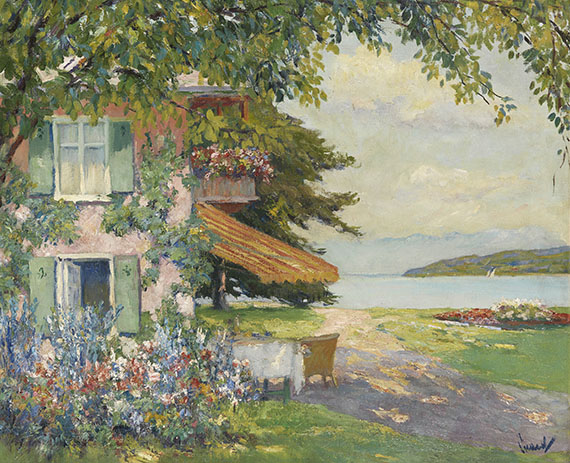 Edward Cucuel - Die Villa des Künstlers am Starnberger See (Das Sommerhaus)