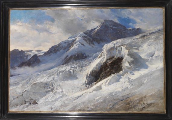 Edward Theodore Compton - Lyskamm (Monte-Rosa) - Frame image