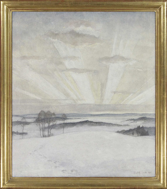 Rudolf Sieck - Morgen - Frame image