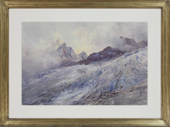 Edward Theodore Compton - Finsteraarhorn - Frame image