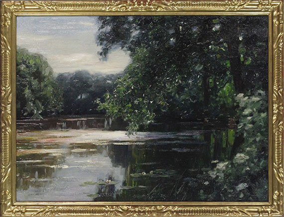 Alexander Koester - Teich, Viktring - Frame image