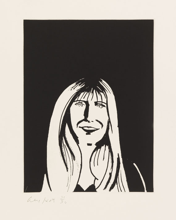 Alex Katz - You Smile and the Angels Sing