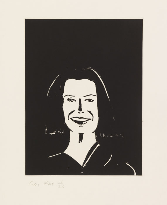 Alex Katz - You Smile and the Angels Sing - 