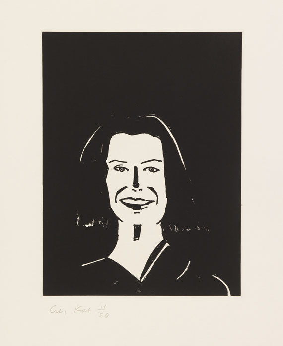 Alex Katz - You Smile and the Angels Sing