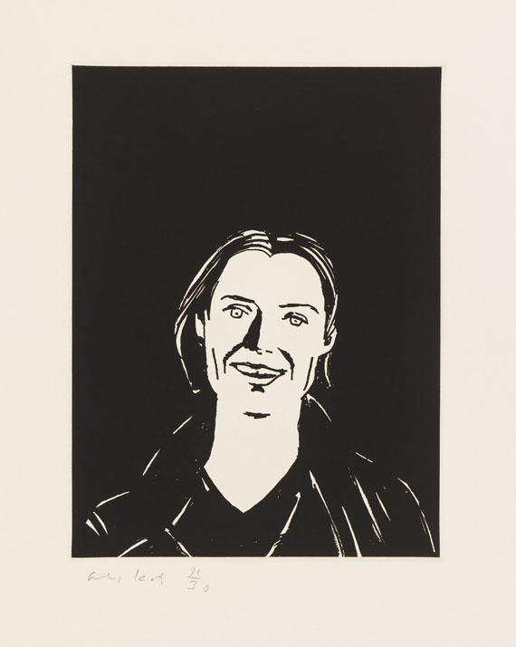 Alex Katz - You Smile and the Angels Sing - 