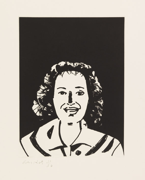 Alex Katz - You Smile and the Angels Sing