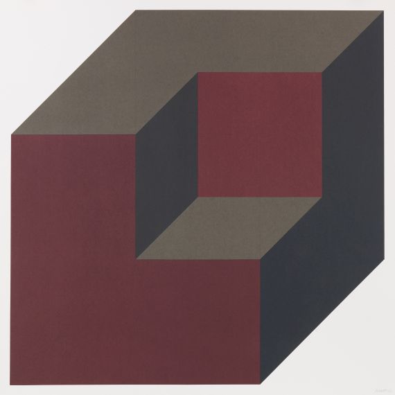 Sol LeWitt - Forms derived from a cube