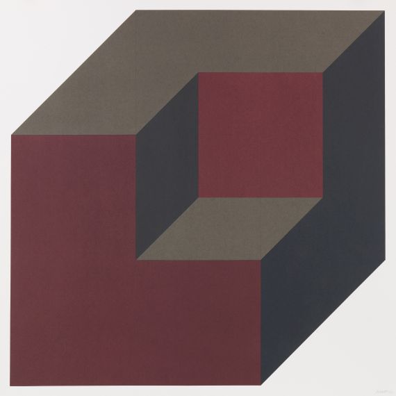 Sol LeWitt - Forms derived from a cube - 