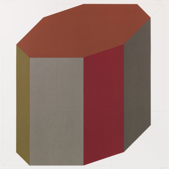 Sol LeWitt - Forms derived from a cube - 