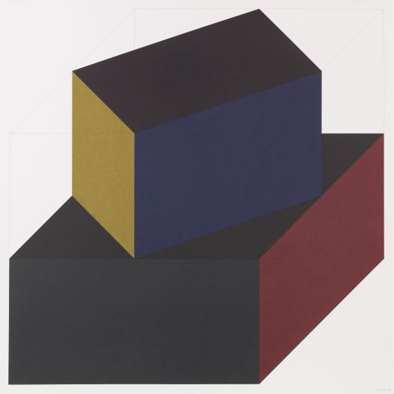 Sol LeWitt - Forms derived from a cube - 