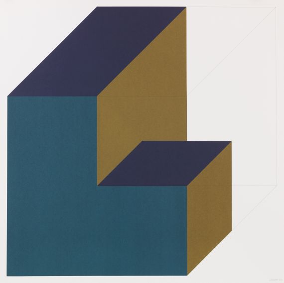 Sol LeWitt - Forms derived from a cube - 