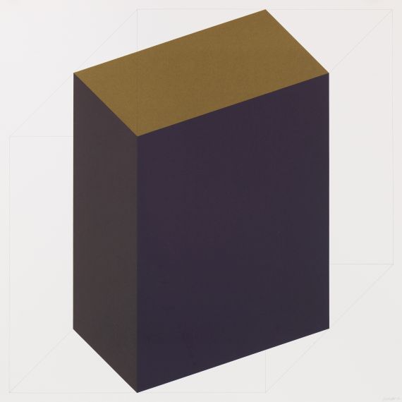 Sol LeWitt - Forms derived from a cube - 