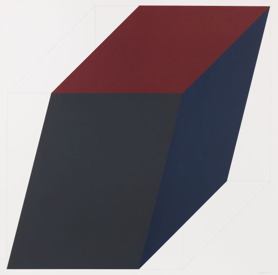 Sol LeWitt - Forms derived from a cube - 