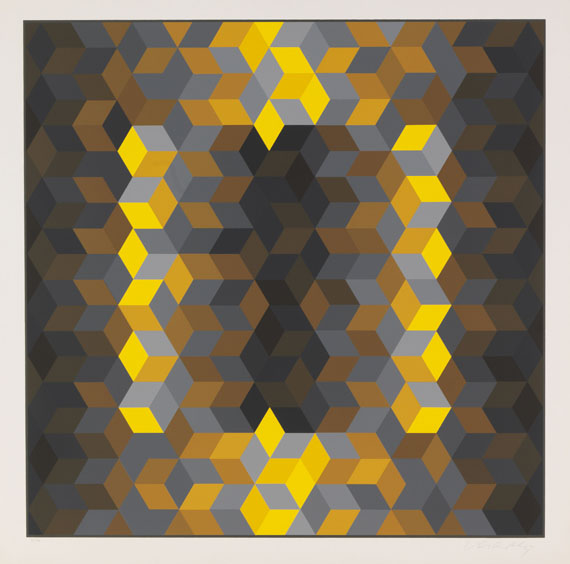 Victor Vasarely - Hommage a l’Hexagone