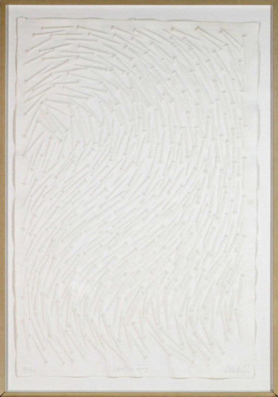 Günther Uecker - Strömung - Frame image