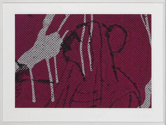 Sigmar Polke - Danneckers Hausgecko - Frame image