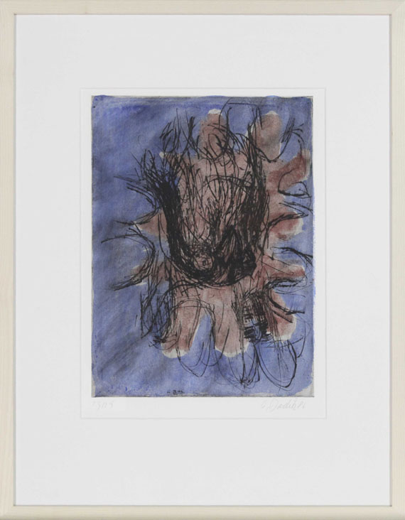 Georg Baselitz - Adlerkopf - Frame image