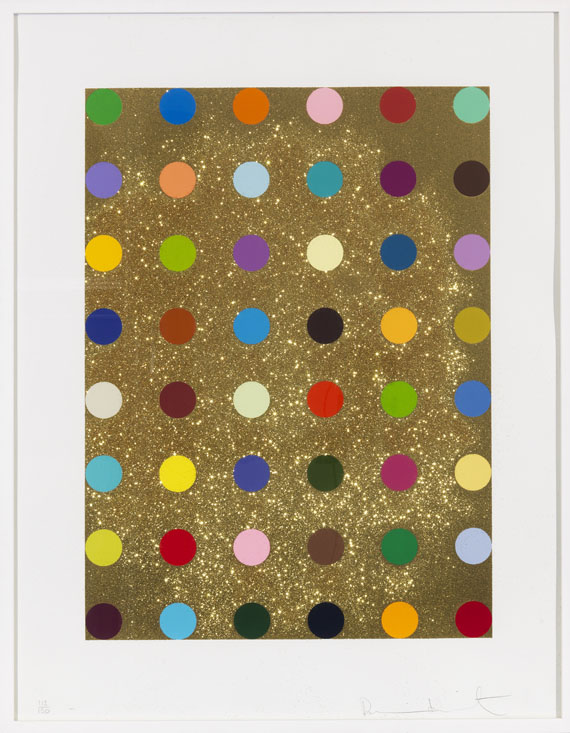 Damien Hirst - Aurous Iodide - Frame image