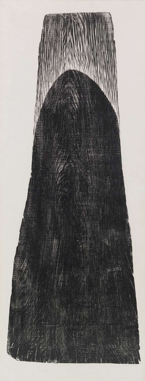Hans Hartung - Gemeinschaftsarbeit mit Anna-Eva Bergman (1909-1987). H1973-24 / GB 42 1-1973 (2-teilig) - 