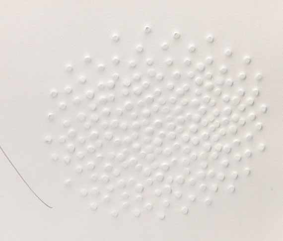 Günther Uecker - Hommage à Fontana - 