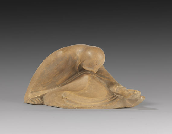 Ernst Barlach - Russische Bettlerin - 