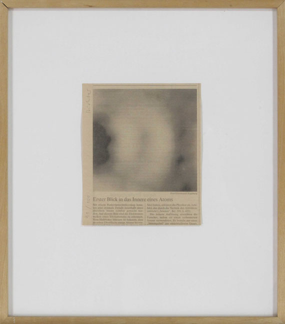Gerhard Richter - Erster Blick - Frame image