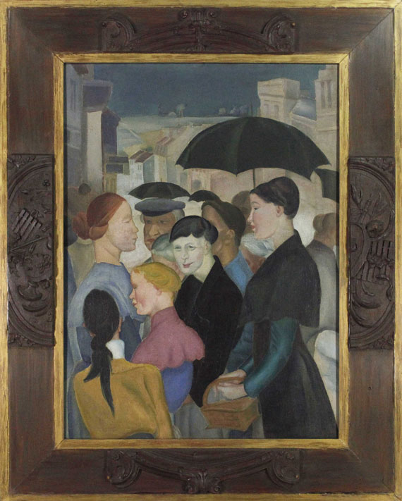 Reinhold Ewald - Der Regentag - Frame image