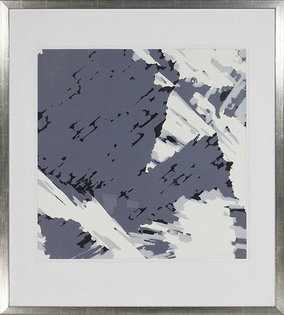 Gerhard Richter - Schweizer Alpen I - Frame image