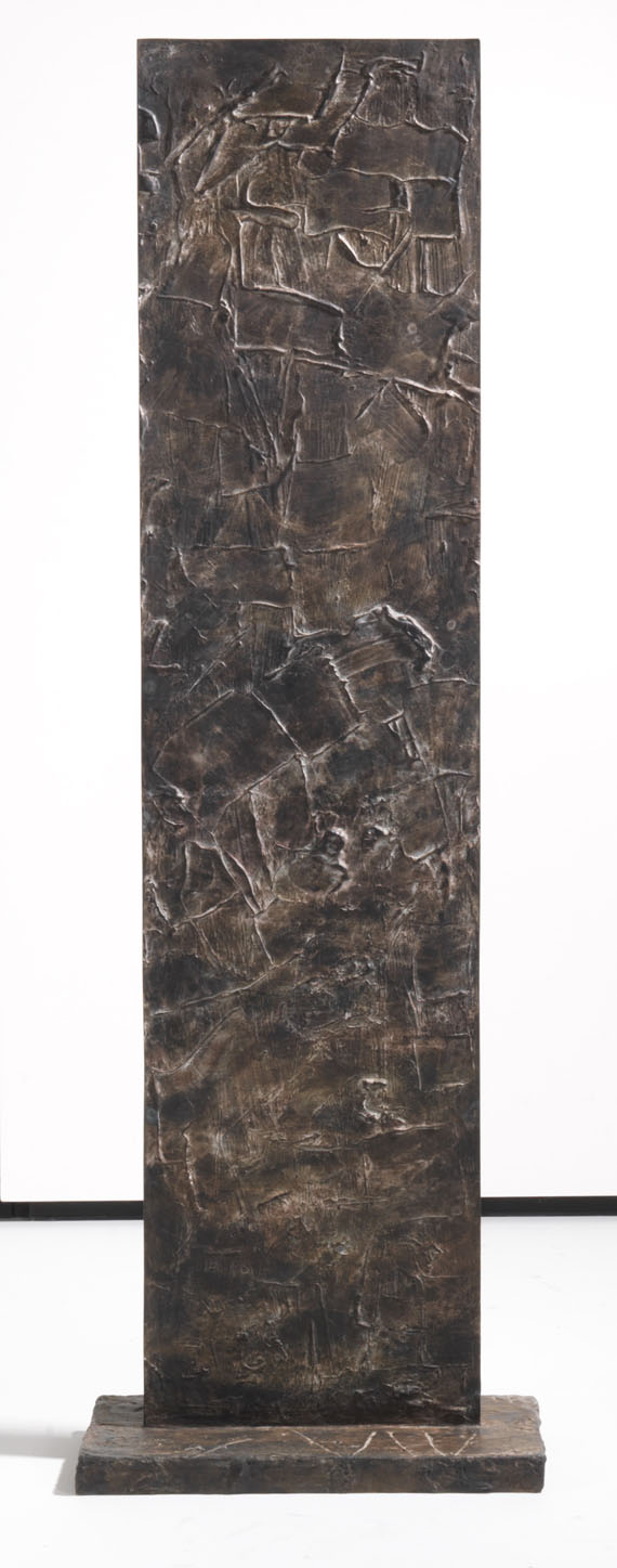 Herbert Zangs - Stele - Back side