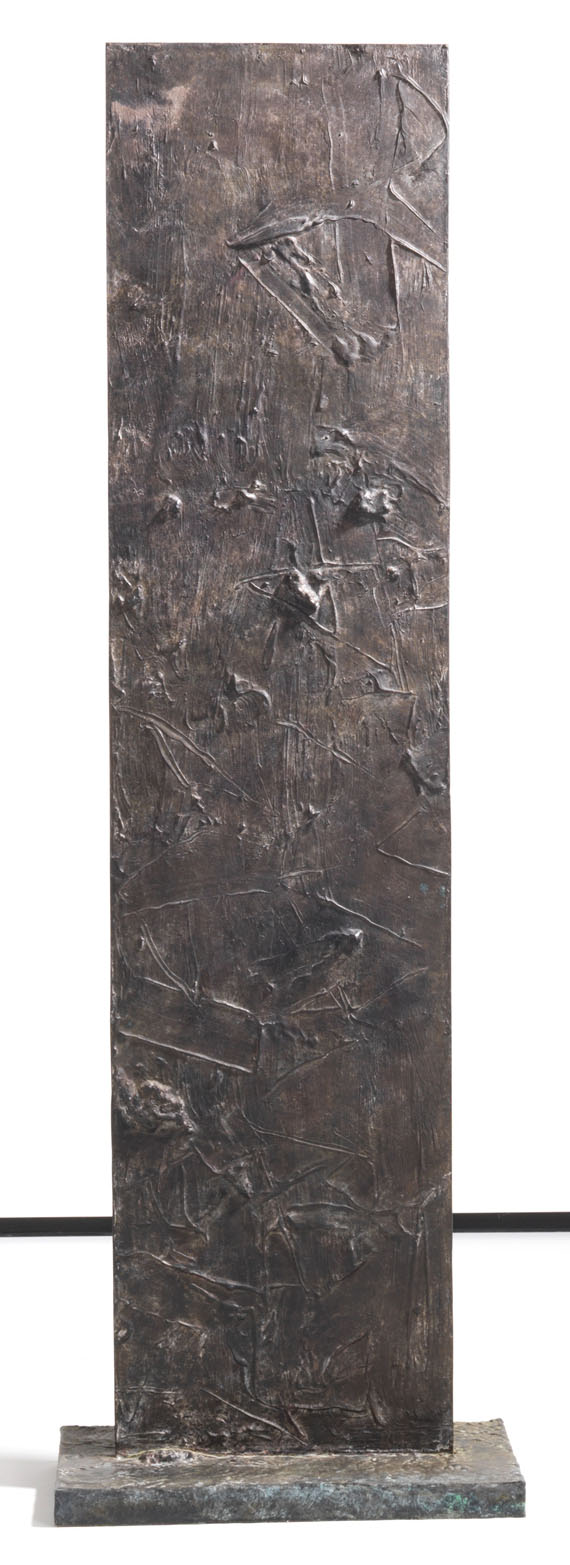 Herbert Zangs - Stele - Back side