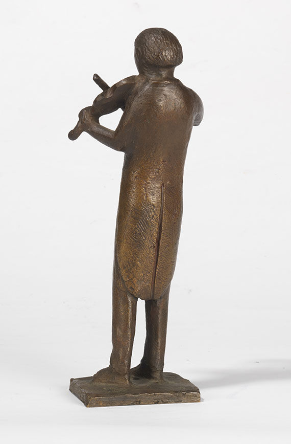 Gerhard Marcks - Geigenspieler - Back side